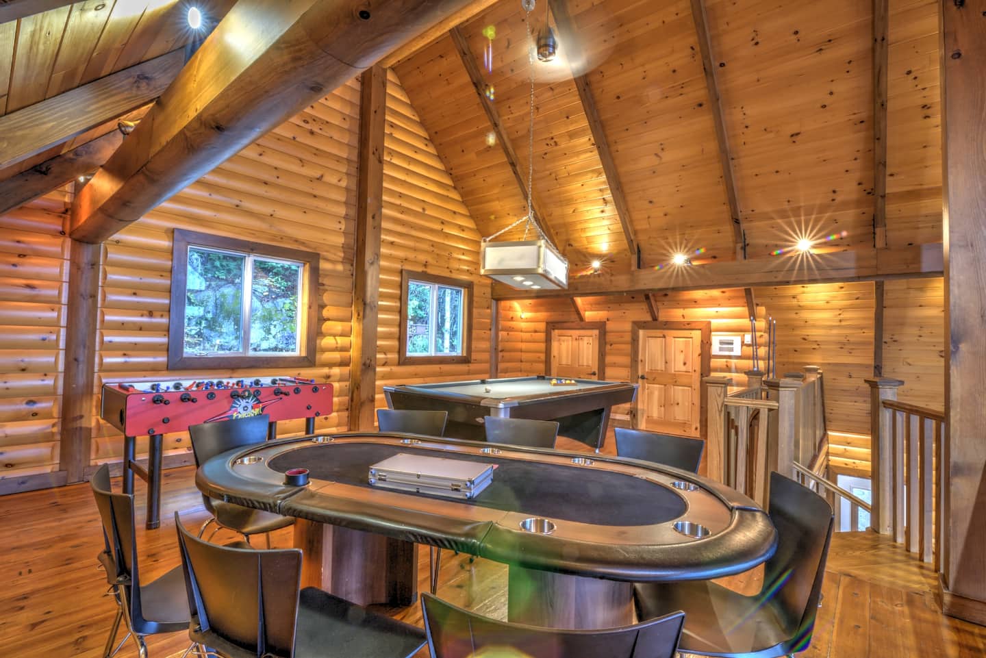 Terrasse et abords du Chalet Le Scandinave